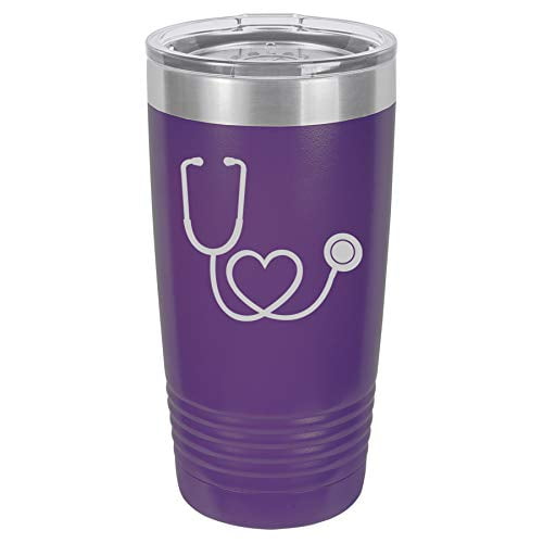 Hairdressers Bring Color to the World Turquoise Engraved Insulated Stainless Steel 20 oz Tumbler